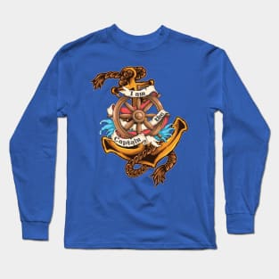 I Am The Captain - Attention Seafarers ! Long Sleeve T-Shirt